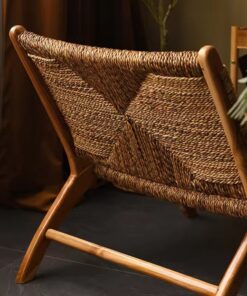Oslo Woven Pandan Lounge Chair 5