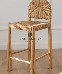 Pandan Weaving Bar Chair