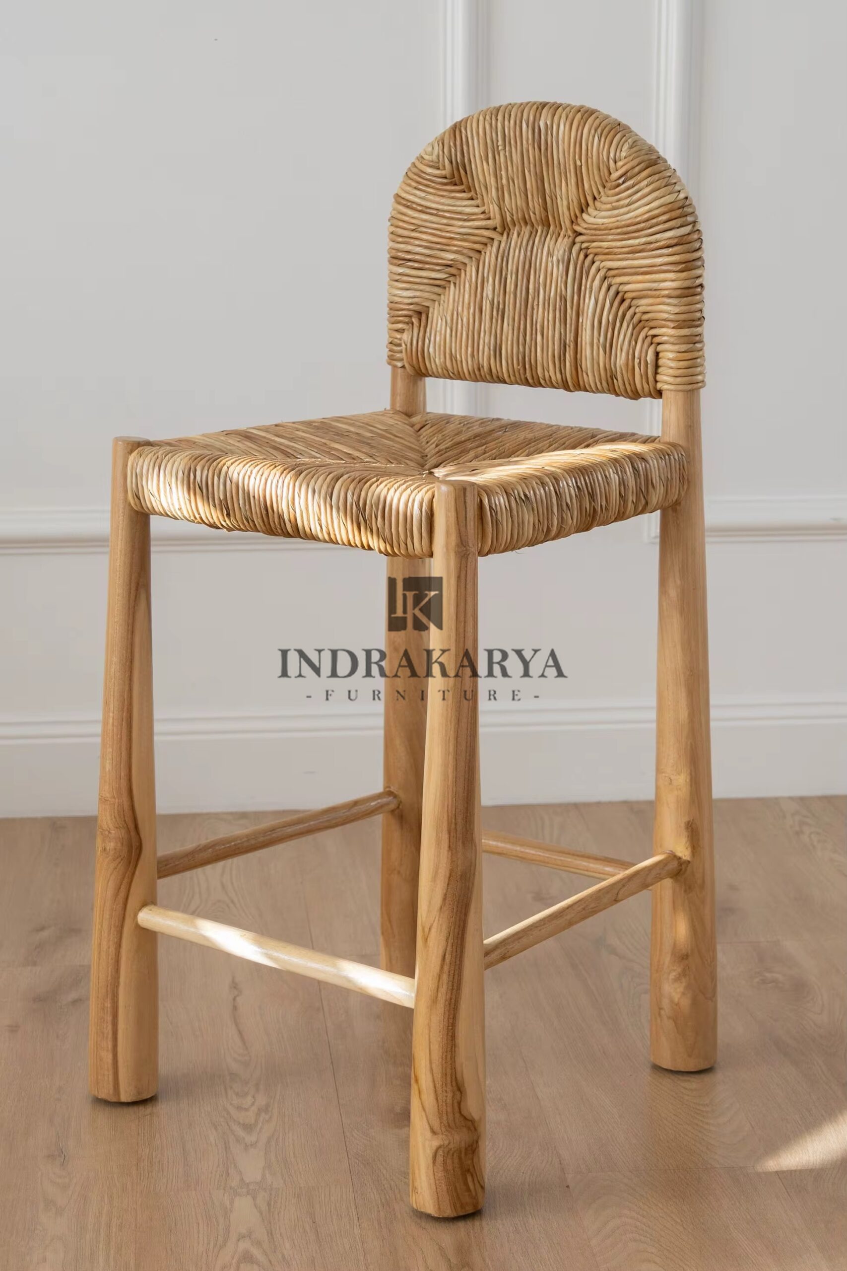 Pandan Weaving Bar Chair