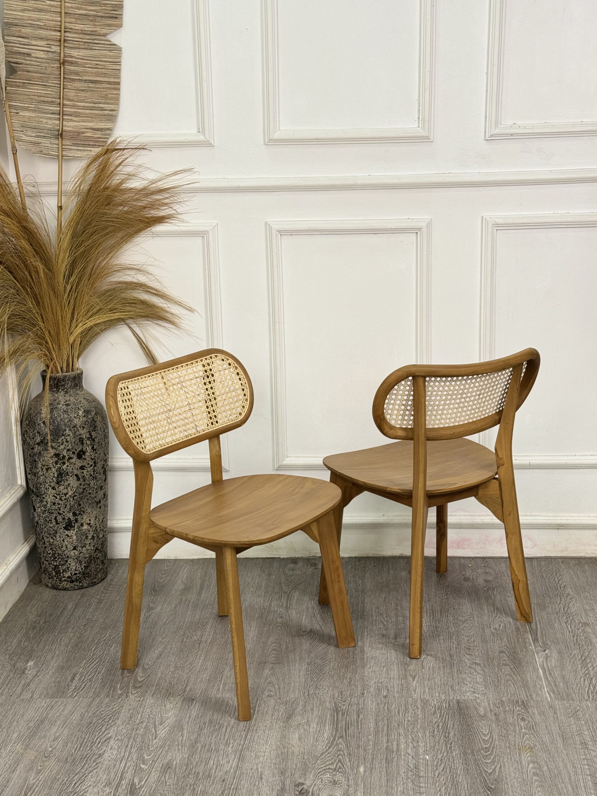 Pebble Cane Chair 4