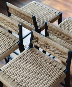 Pendek Woven Rope Bar Chair -2