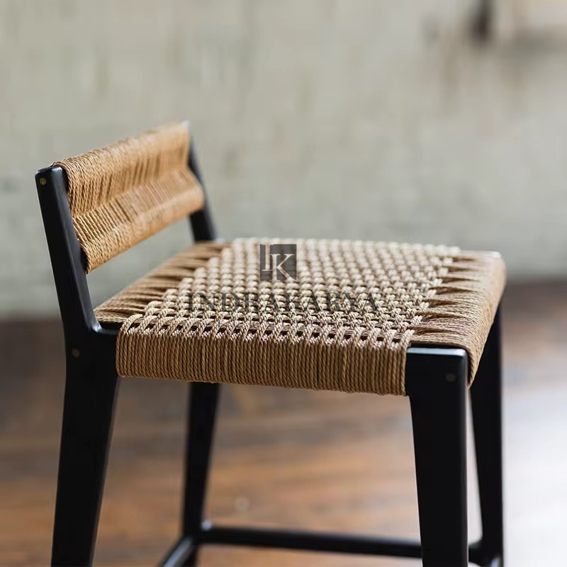 Pendek Woven Rope Bar Chair 3