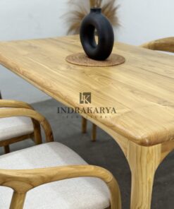 Pinshome Teak Dining Table 4