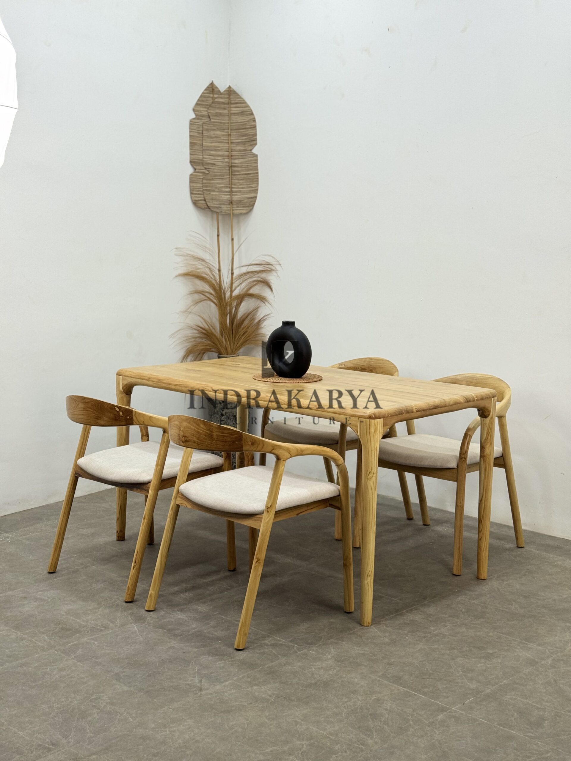 Pinshome Teak Dining Table 5