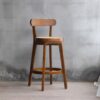 Roundback Cane Bar Stool