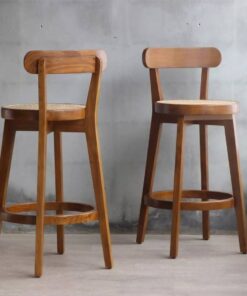 Roundback Cane Bar Stool 4