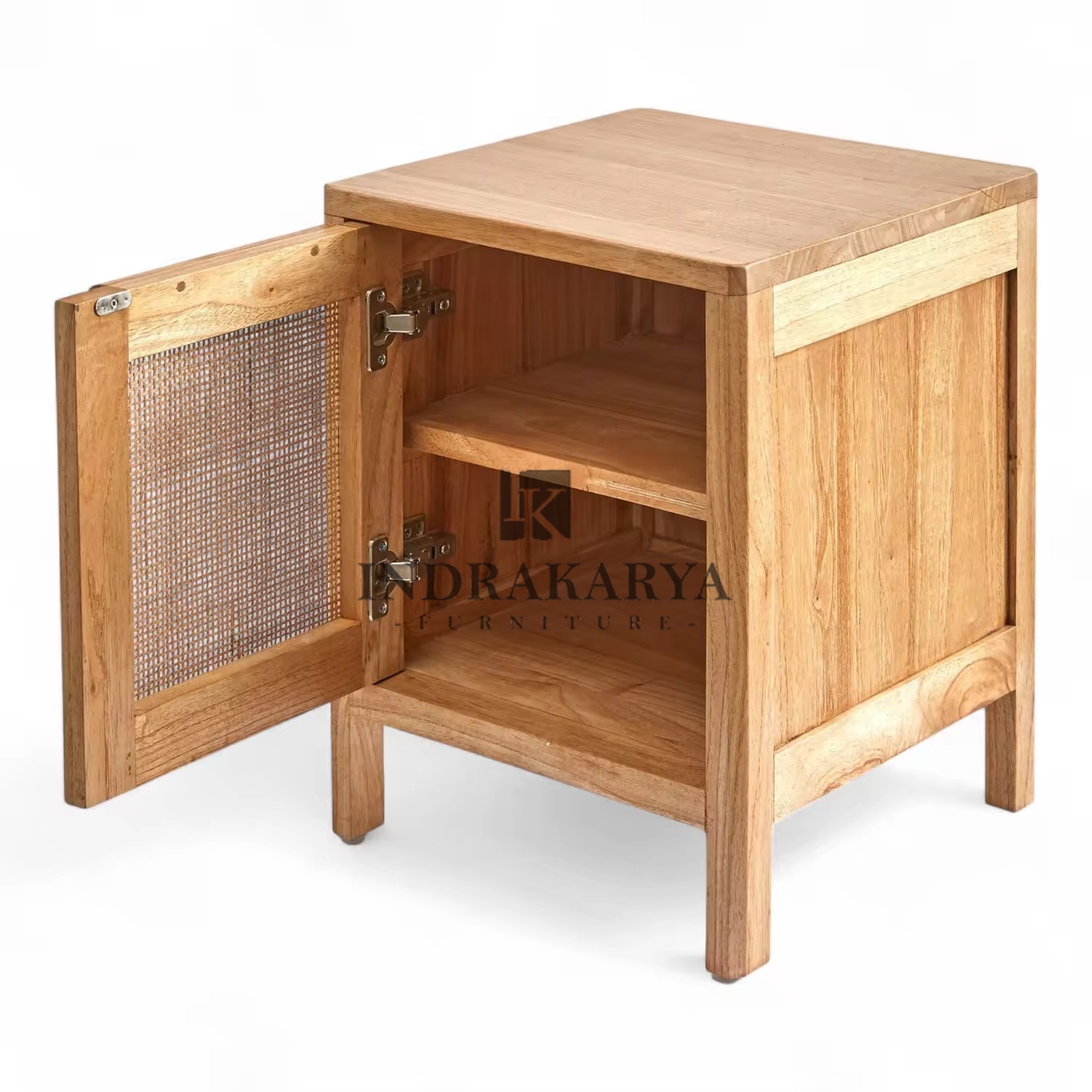 Square Rattan Bedside Table 3