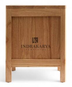 Square Rattan Bedside Table 4
