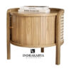 Suerte Cane Side Table
