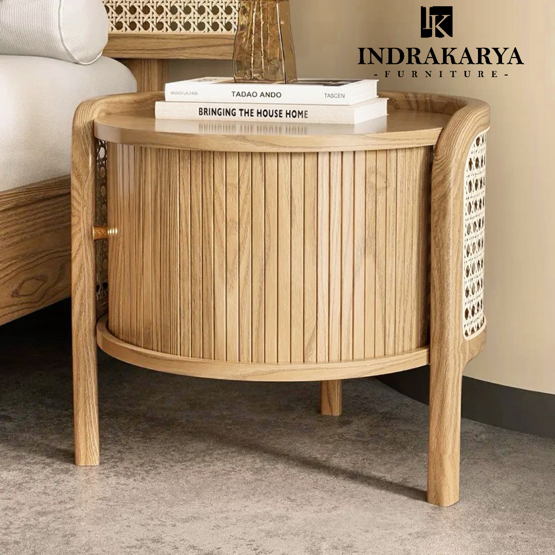 Suerte Cane Side Table -2