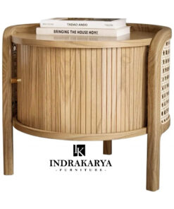Suerte Cane Side Table