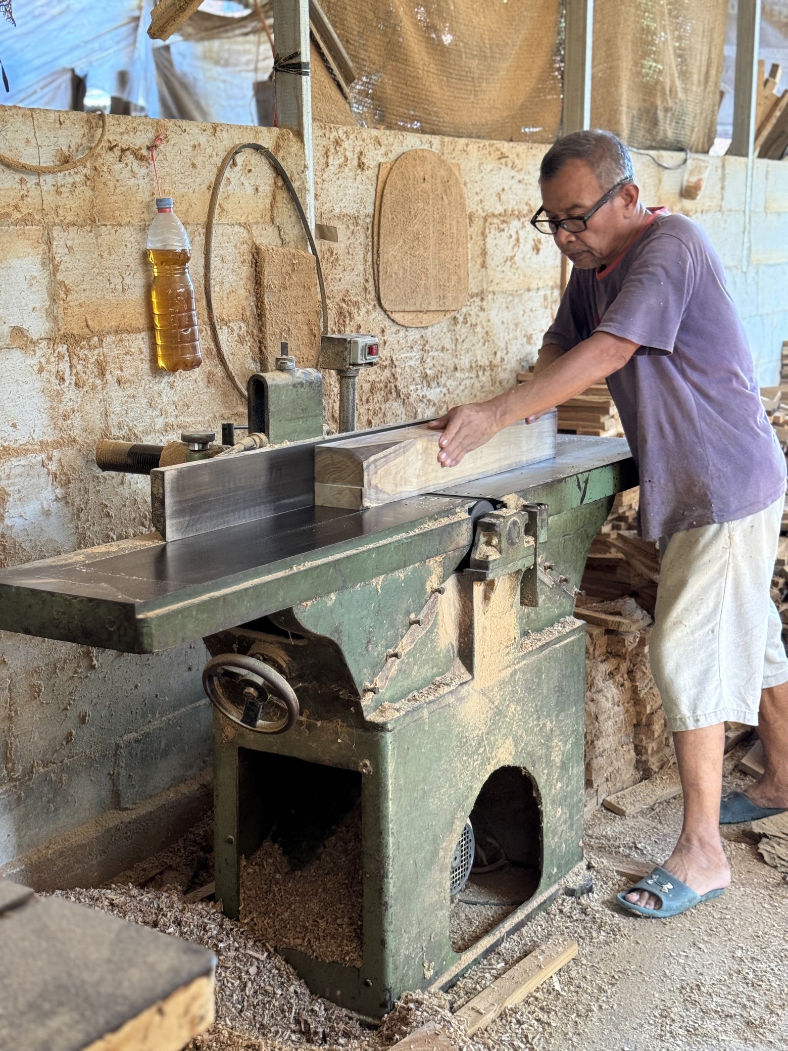 Technical Woodwork Calibration Using Industrial Jointer Facilities