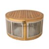 Tropical Rope Woven Coffe Table