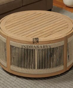 Tropical Rope Woven Coffe Table -2