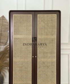 Ubud Arch Cane Wardrobe 3
