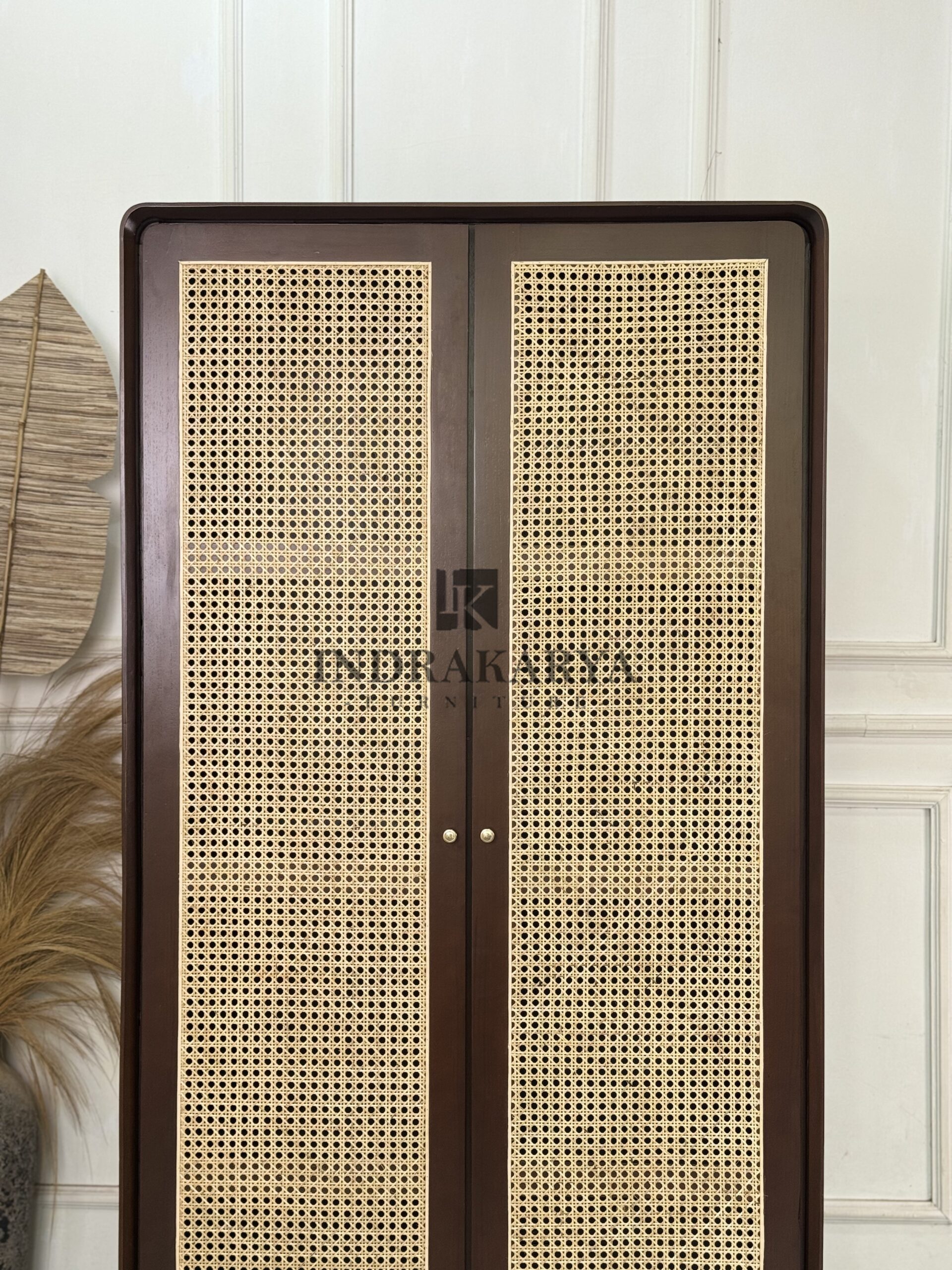 Ubud Arch Cane Wardrobe 3