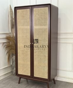Ubud Arch Cane Wardrobe