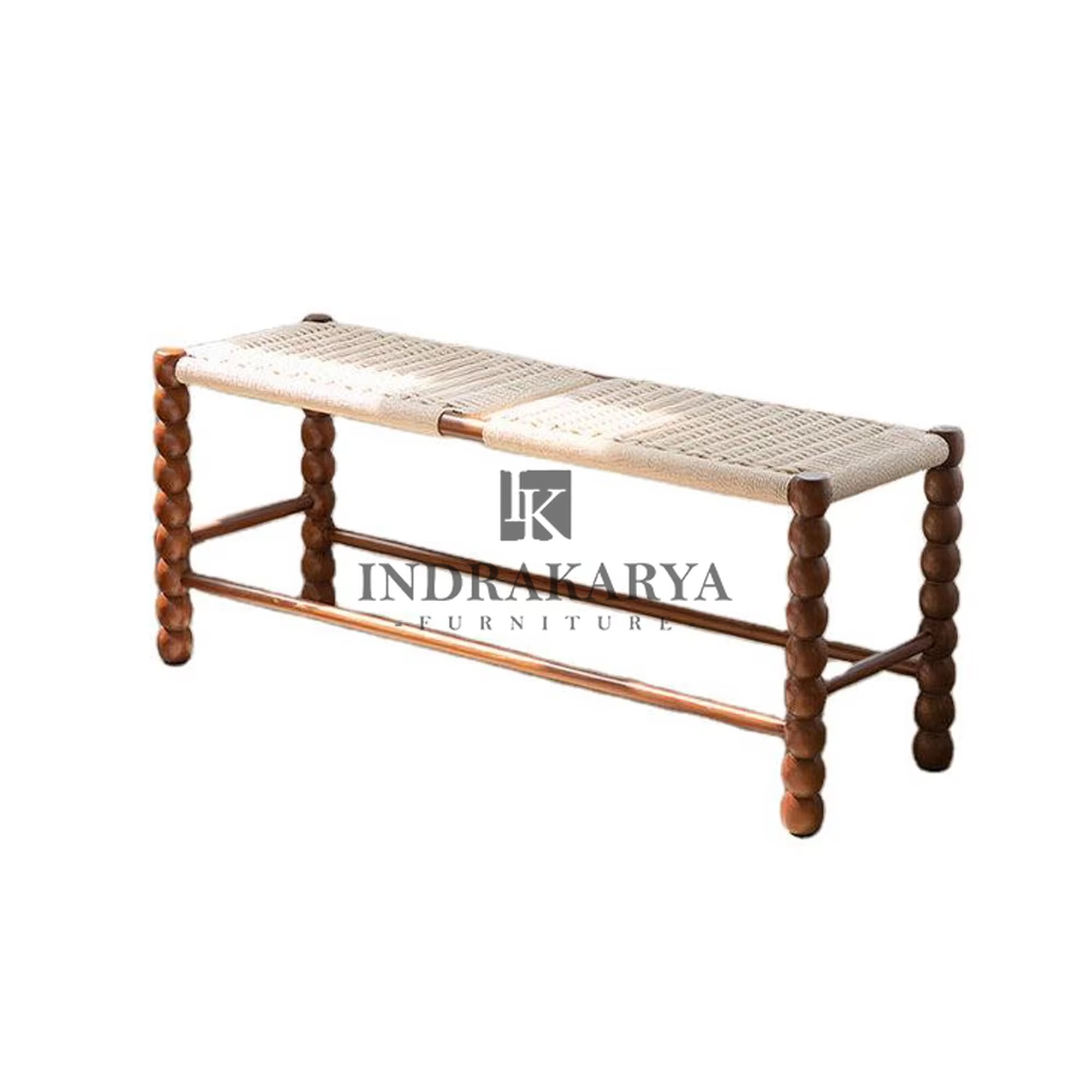 Ulir Woven Rope Bench -2