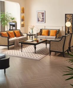 Vanderpool Rattan Living Chair