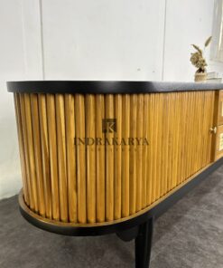 Zenwood Cane Tv Console 4