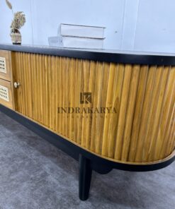 Zenwood Cane Tv Console 5