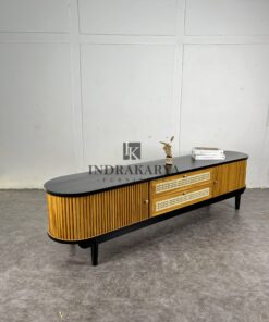 Zenwood Cane Tv Console