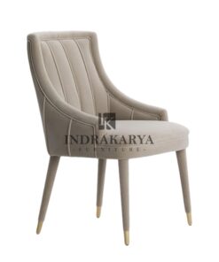 Lusiana Teak Fabric Chair 5