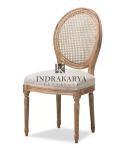 Shaby Rattan Teak Chair